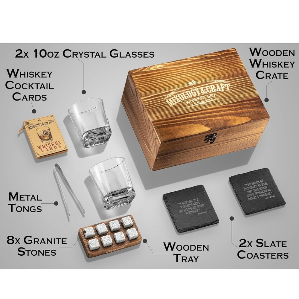Mixology & Craft Whiskey Set - Picture 3 of 9